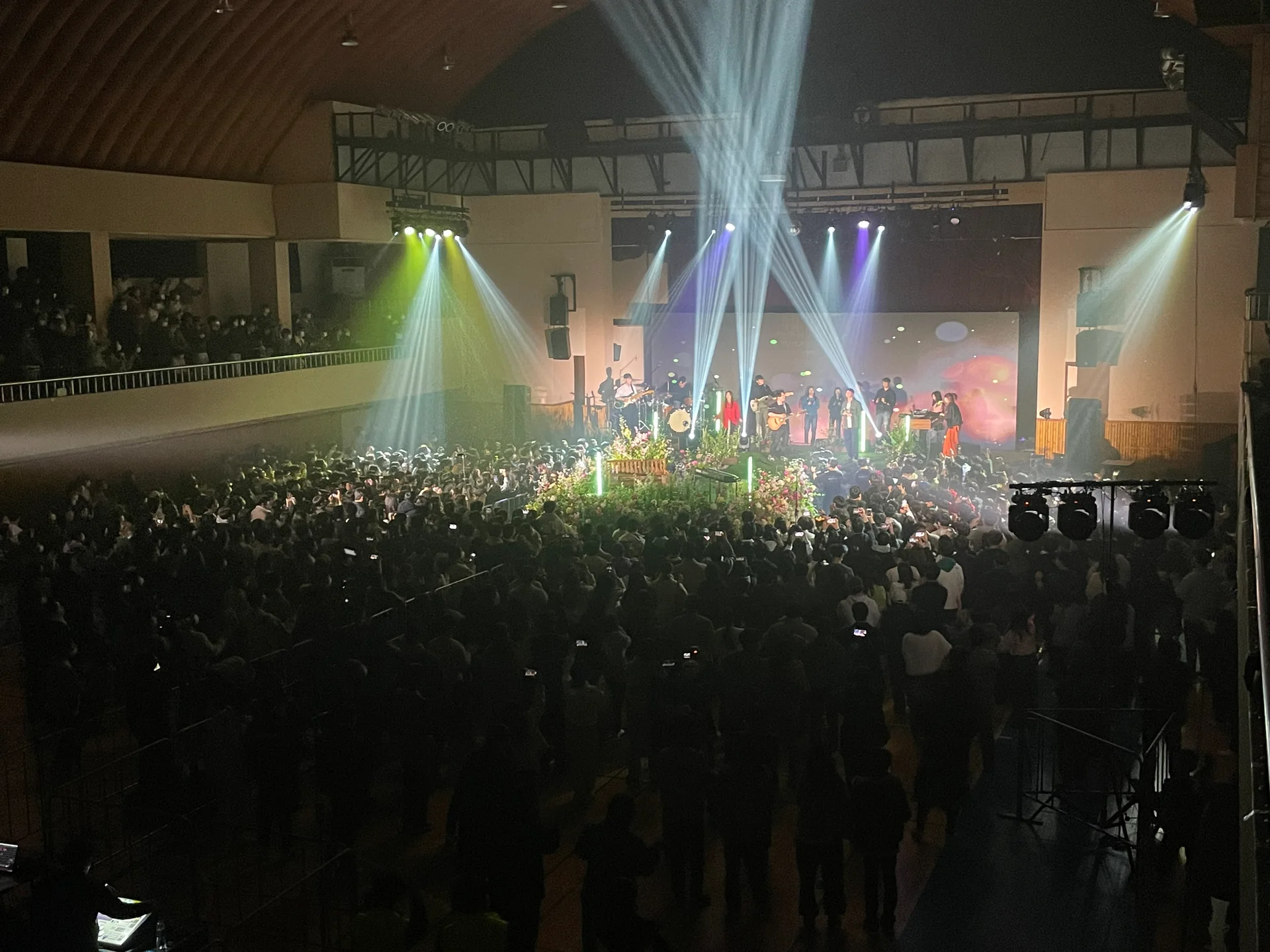 2022 Back to the Garden — 전주 · 전주 공연의 무대와 객석